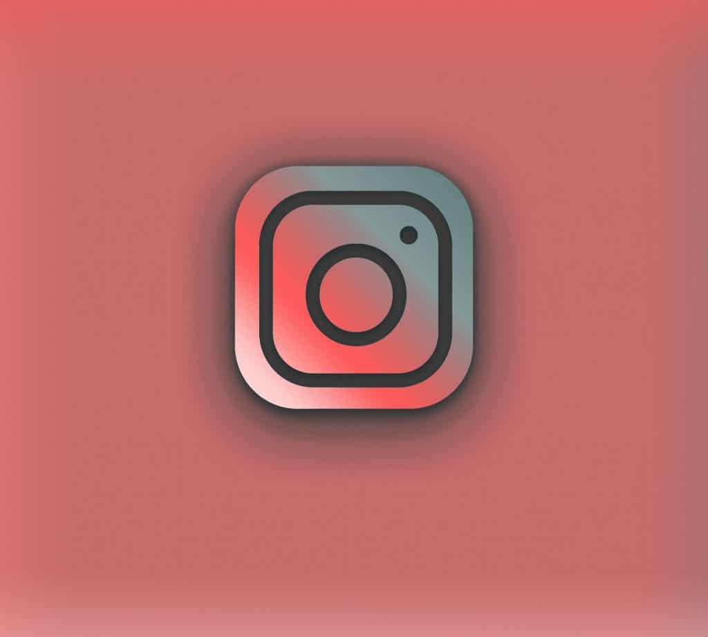 A photo of an Instagram logo.