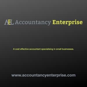AEL Accountancy Enterprise advert box on homepage.