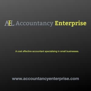 Image of AEL Accountancy Enterprise advertising their website.